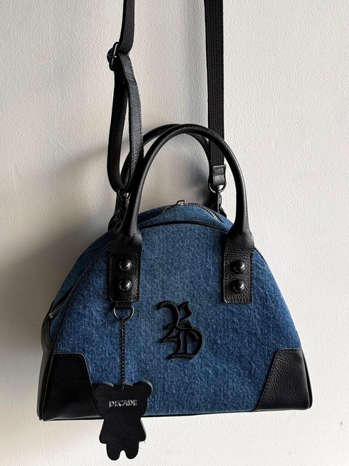RESOUND CLOTHING���ꥵ����ɥ���������/denim mini boston bag/DENIM