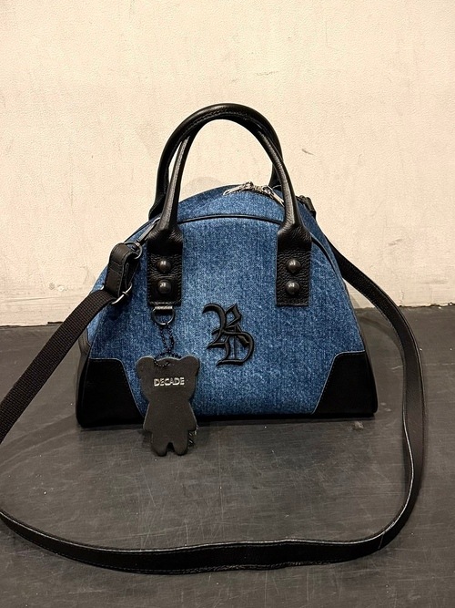 RESOUND CLOTHING���ꥵ����ɥ���������/denim mini boston bag/DENIM