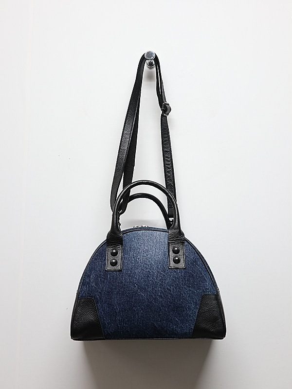 RESOUND CLOTHING���ꥵ����ɥ���������/denim mini boston bag/DENIM