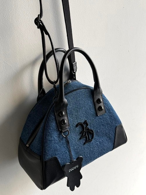 RESOUND CLOTHING���ꥵ����ɥ���������/denim mini boston bag/DENIM