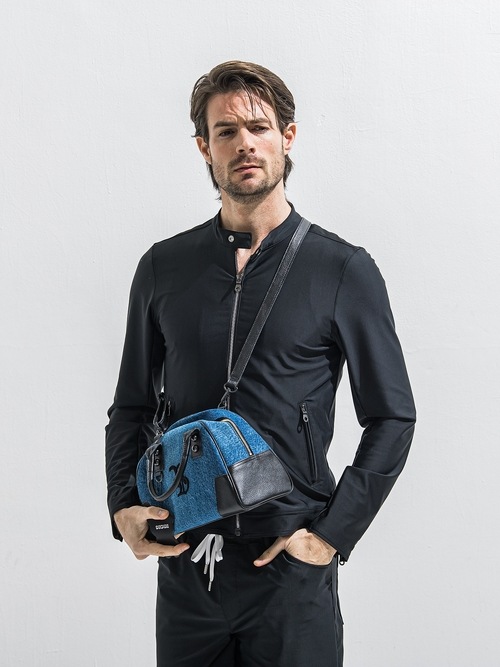 RESOUND CLOTHING���ꥵ����ɥ���������/denim mini boston bag/DENIM