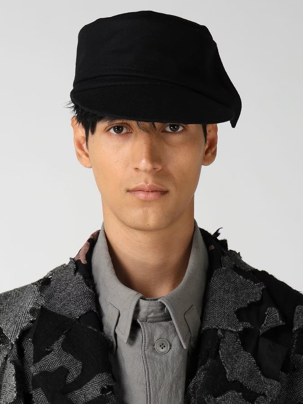 �㴰���Yohji Yamamoto���襦����ޥ��/1/16������ե��ͥ� �������å�/BLACK