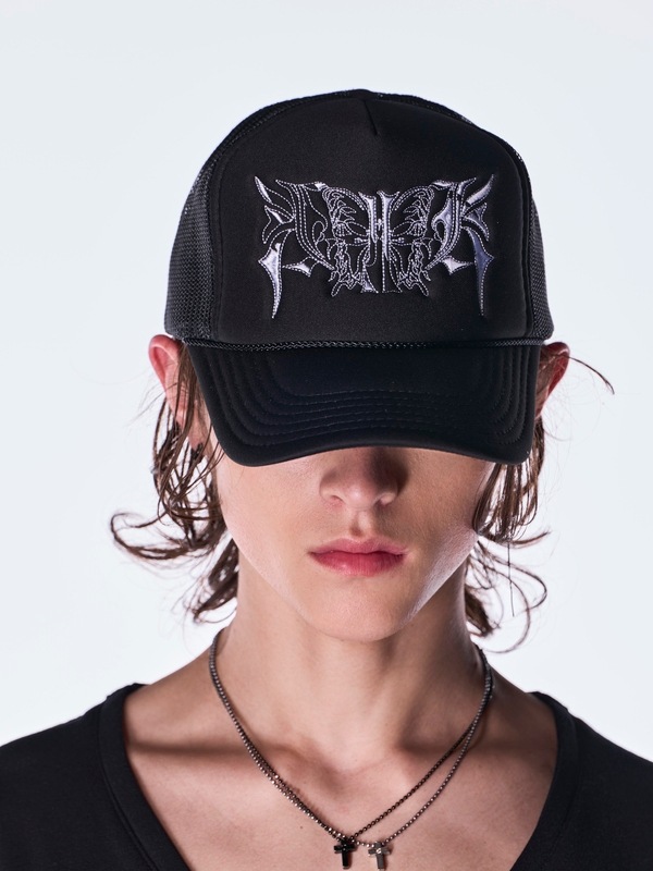 (ͽ���ʡ�8��9������ͽ��/kiryuyrik������奦����奦/Mesh Cap/BlackWhite