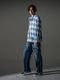 (ͽ���ʡ�9��10������ͽ��/41TH RESOUND CLOTHING���ꥵ����ɥ���������/flannel check JK/SAX