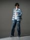 (ͽ���ʡ�9��10������ͽ��/41TH RESOUND CLOTHING���ꥵ����ɥ���������/flannel check JK/SAX