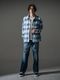 (ͽ���ʡ�9��10������ͽ��/41TH RESOUND CLOTHING���ꥵ����ɥ���������/flannel check JK/SAX