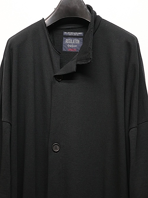 SALE30%OFF/Yohji Yamamoto���襦����ޥ��/40/20 MINI FLEECE RE ASYMMETRY L CD/BLACK.