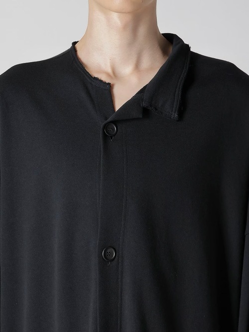SALE30%OFF/Yohji Yamamoto���襦����ޥ��/40/20 MINI FLEECE RE ASYMMETRY L CD/BLACK.