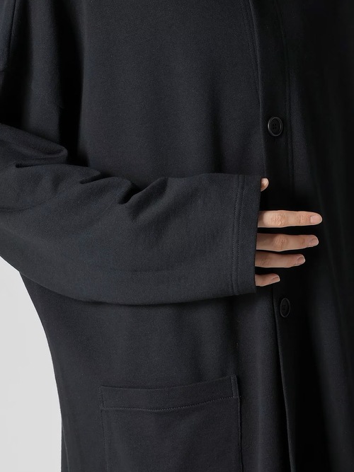 SALE30%OFF/Yohji Yamamoto���襦����ޥ��/40/20 MINI FLEECE RE ASYMMETRY L CD/BLACK.