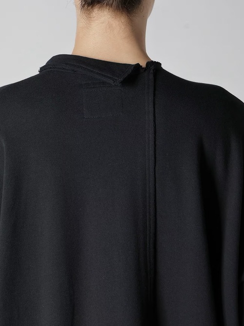 SALE30%OFF/Yohji Yamamoto���襦����ޥ��/40/20 MINI FLEECE RE ASYMMETRY L CD/BLACK.