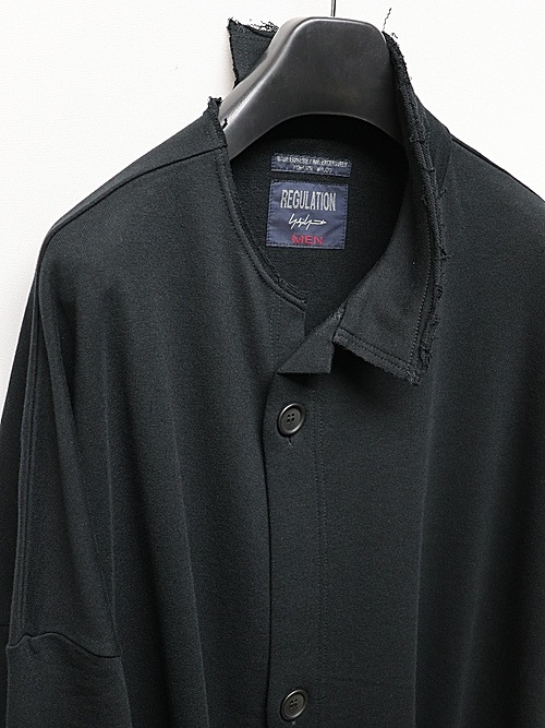 SALE30%OFF/Yohji Yamamoto���襦����ޥ��/40/20 MINI FLEECE RE ASYMMETRY L CD/BLACK.