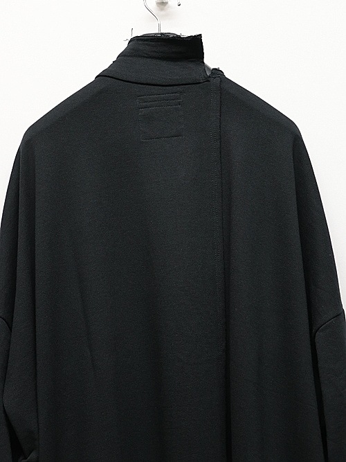 SALE30%OFF/Yohji Yamamoto���襦����ޥ��/40/20 MINI FLEECE RE ASYMMETRY L CD/BLACK.