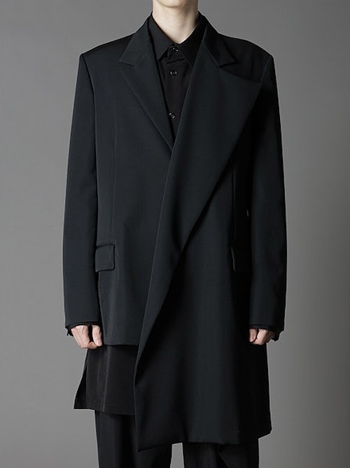 Ground Y饦ɥ磻/W/GABARDINE ASYMMETRY JKT/BLACK