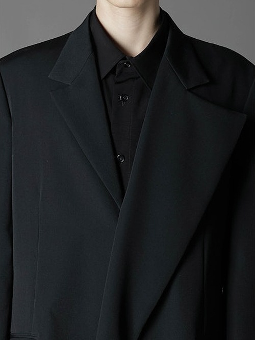 Ground Y饦ɥ磻/W/GABARDINE ASYMMETRY JKT/BLACK