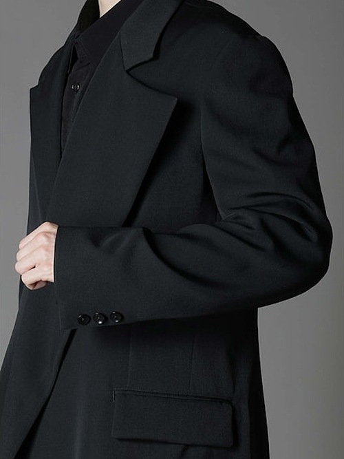 Ground Y饦ɥ磻/W/GABARDINE ASYMMETRY JKT/BLACK