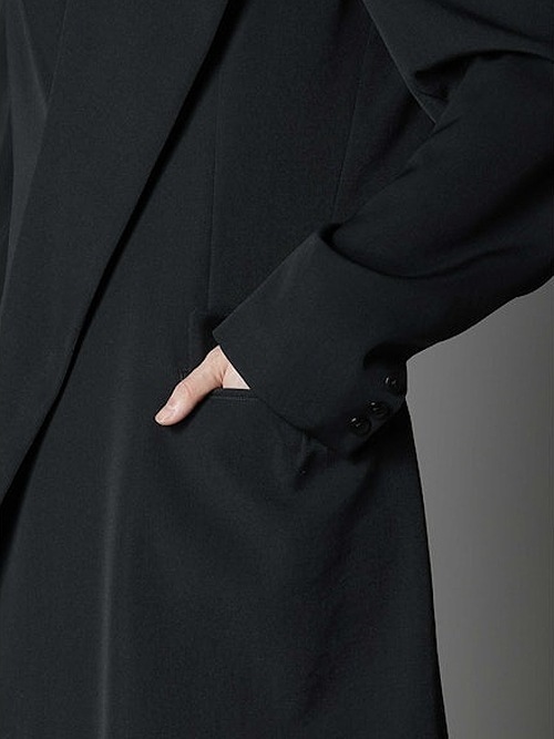 Ground Y饦ɥ磻/W/GABARDINE ASYMMETRY JKT/BLACK