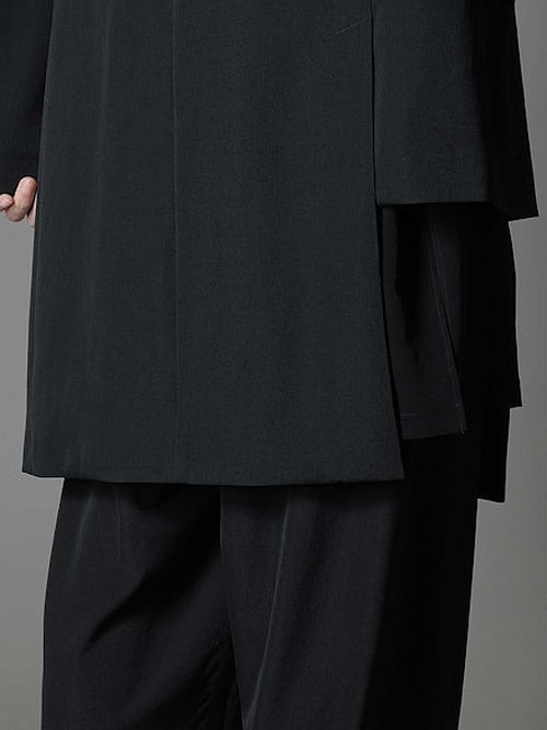 Ground Y饦ɥ磻/W/GABARDINE ASYMMETRY JKT/BLACK