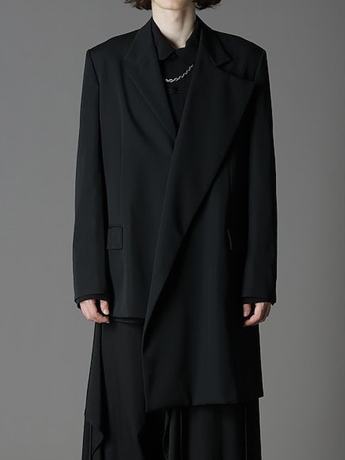 Ground Y饦ɥ磻/W/GABARDINE ASYMMETRY JKT/BLACK