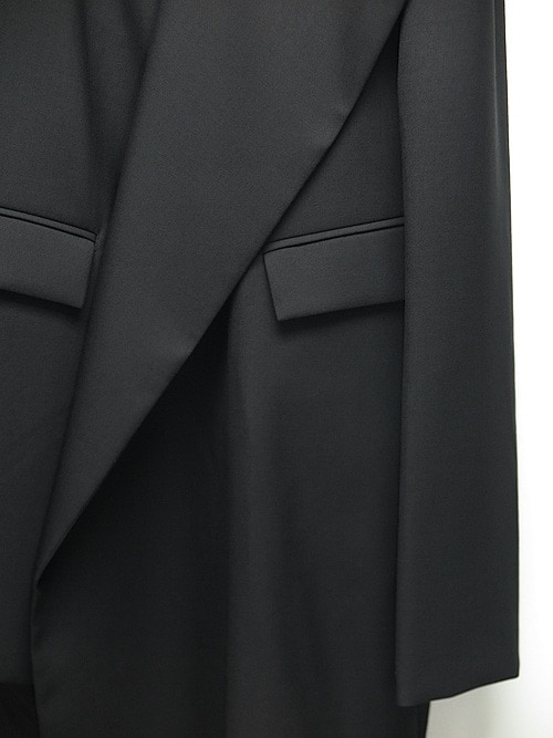 Ground Y饦ɥ磻/W/GABARDINE ASYMMETRY JKT/BLACK
