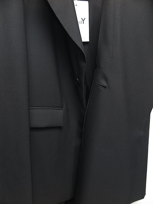 Ground Y饦ɥ磻/W/GABARDINE ASYMMETRY JKT/BLACK
