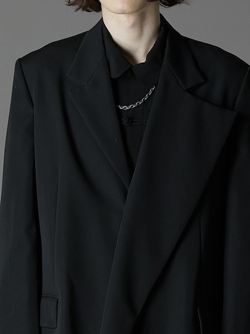 Ground Y饦ɥ磻/W/GABARDINE ASYMMETRY JKT/BLACK