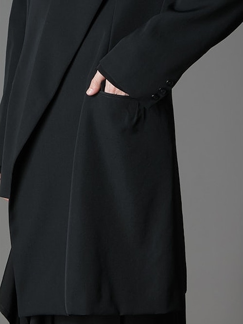 Ground Y饦ɥ磻/W/GABARDINE ASYMMETRY JKT/BLACK