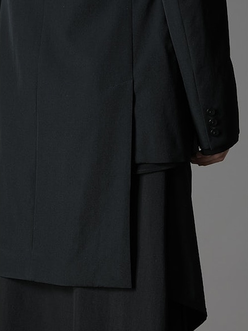 Ground Y饦ɥ磻/W/GABARDINE ASYMMETRY JKT/BLACK