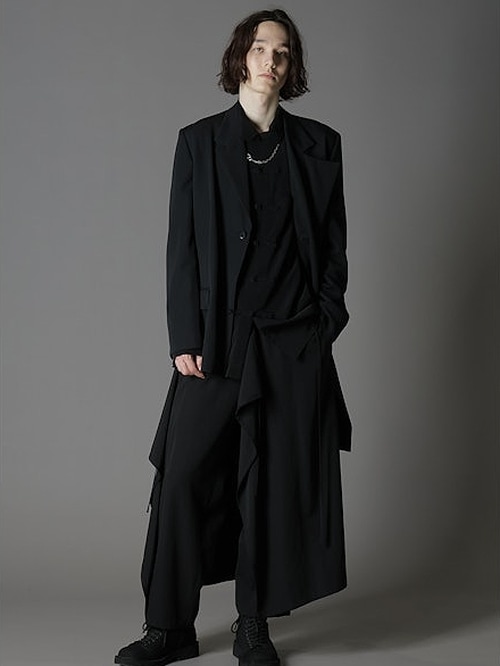 Ground Y饦ɥ磻/W/GABARDINE ASYMMETRY JKT/BLACK