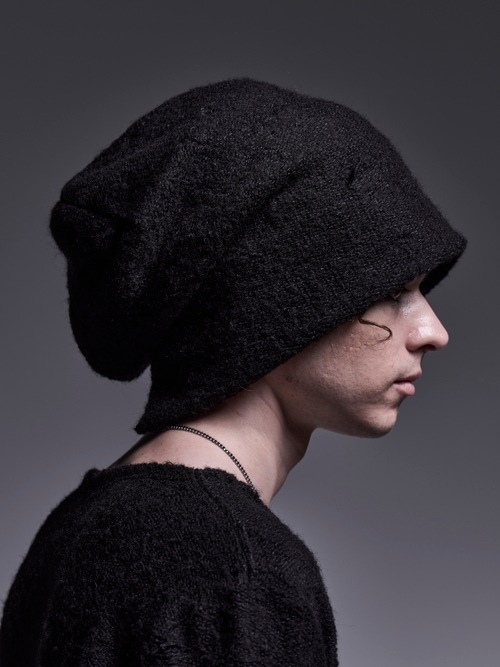 kiryuyrik奦奦/Border Cap/Black&Black