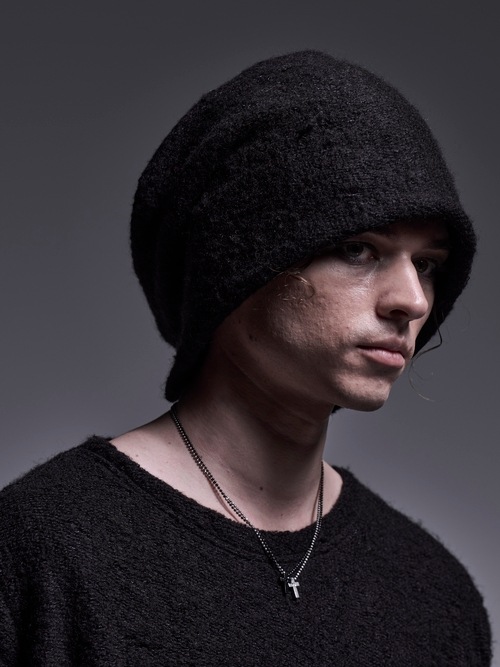 kiryuyrik奦奦/Border Cap/Black&Black