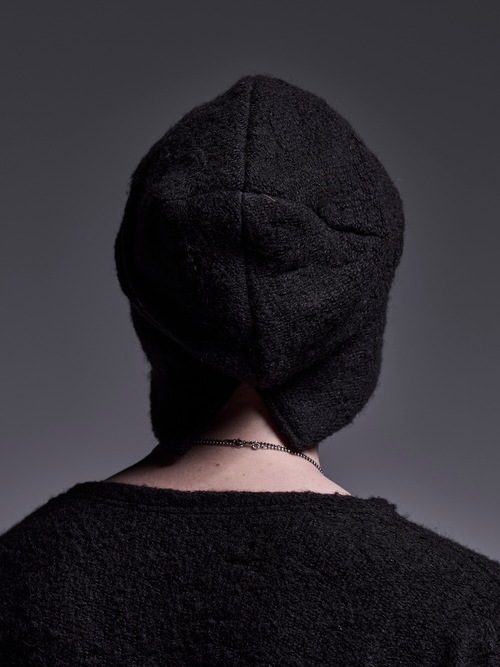 kiryuyrik奦奦/Border Cap/Black&Black