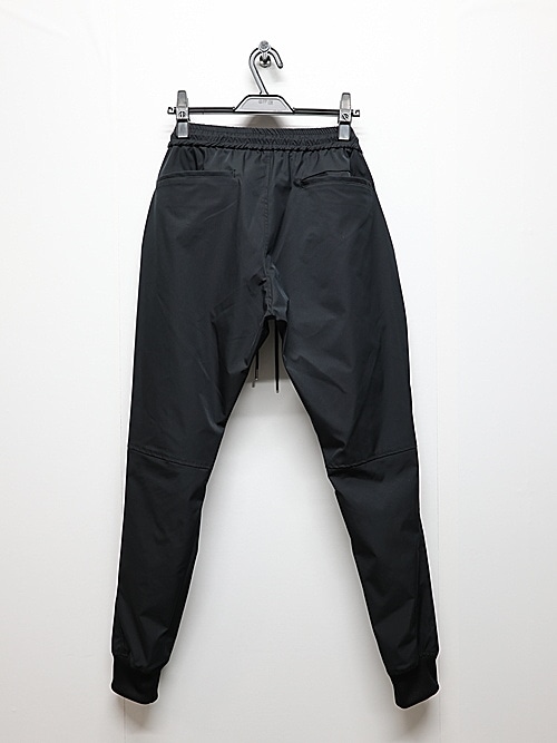 wjk�����֥른��������/tuck rib pants/black