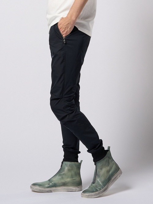 (ͽ���ʡ�2��3������ͽ��/wjk�����֥른��������/tuck rib pants/black