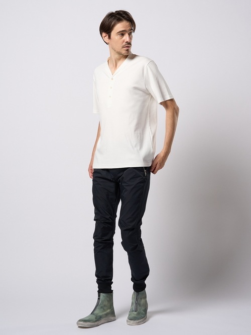 (ͽ���ʡ�2��3������ͽ��/wjk�����֥른��������/tuck rib pants/black