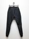 wjk�����֥른��������/tuck rib pants/black