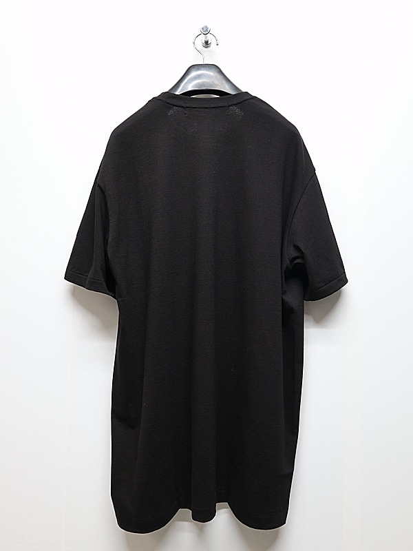�㴰���Ground Y�����饦��ɥ磻/20/- JERSEY ROSE AND HANDS T-SHIRT/BLACK