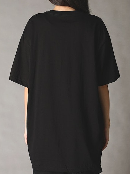 �㴰���Ground Y�����饦��ɥ磻/20/- JERSEY ROSE AND HANDS T-SHIRT/BLACK