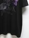 �㴰���Ground Y�����饦��ɥ磻/20/- JERSEY ROSE AND HANDS T-SHIRT/BLACK