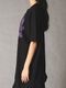 �㴰���Ground Y�����饦��ɥ磻/20/- JERSEY ROSE AND HANDS T-SHIRT/BLACK