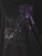 �㴰���Ground Y�����饦��ɥ磻/20/- JERSEY ROSE AND HANDS T-SHIRT/BLACK