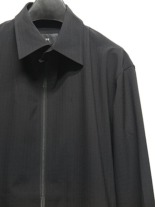 SALE40%OFF/Y-3磻꡼/RIPSTOP OVRSHIR BLACK.