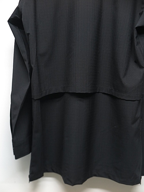 SALE40%OFF/Y-3磻꡼/RIPSTOP OVRSHIR BLACK.
