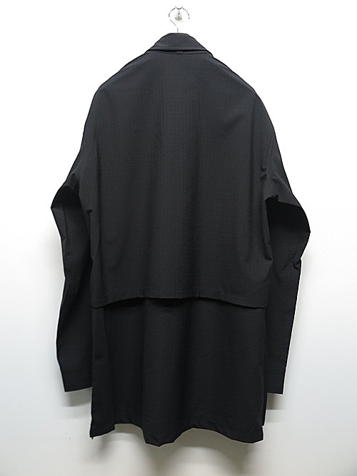 SALE40%OFF/Y-3磻꡼/RIPSTOP OVRSHIR BLACK.