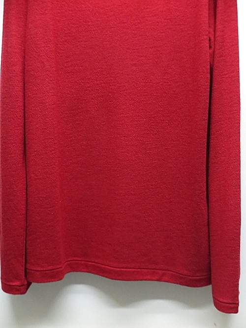 SALE50%OFF/Yohji Yamamoto���襦����ޥ��/SUPER120 WOOL AIR PLAIN STITCH LAYERED R NECK T/��å�.