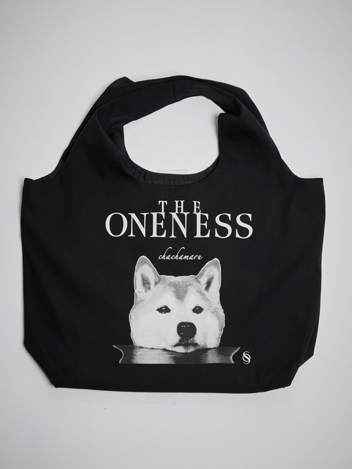 (ͽ���ʡ�8��9������ͽ��/THE ONENESS�������ͥ�/Recycle Polyester Charity Shoulder Tote Bag/Black