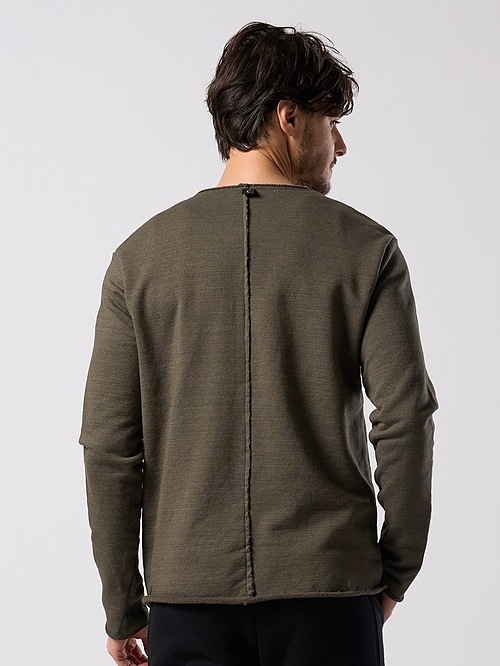 (ͽ���ʡ�9��10������ͽ��/wjk�����֥른��������/cut-off light sweat shirt/khaki
