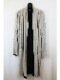 �㴰���nude:masahiko maruyama ���̡���:�ޥ��ҥ��ޥ���/40 Linen Jersey LAYERED CARDIGAN - 2 COLORS SET/Black-Ecru