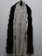 �㴰���nude:masahiko maruyama ���̡���:�ޥ��ҥ��ޥ���/40 Linen Jersey LAYERED CARDIGAN - 2 COLORS SET/Black-Ecru