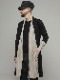 �㴰���nude:masahiko maruyama ���̡���:�ޥ��ҥ��ޥ���/40 Linen Jersey LAYERED CARDIGAN - 2 COLORS SET/Black-Ecru
