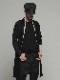 �㴰���nude:masahiko maruyama ���̡���:�ޥ��ҥ��ޥ���/40 Linen Jersey LAYERED CARDIGAN - 2 COLORS SET/Black-Ecru